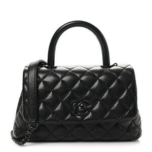 Chanel Caviar Quilted Mini Coco Handle #180568C50B